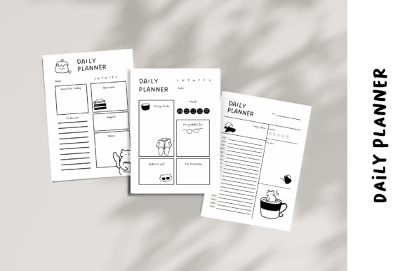 Download Cute Daily Planner Template - Premium Resources